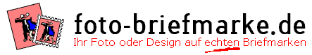 Foto-Briefmarke.de - Wir drucken Ihr Foto oder Design auf echte Postwertzeichen